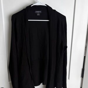 Liz Claiborne Black Knit Cardigan